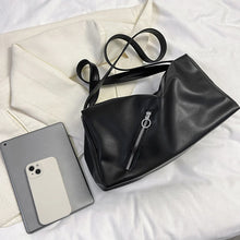 画像をギャラリービューアに読み込む, Crossbody Bags PU Leather Large Handbag and Purse Female Shoulder Bags Solid Color Casual Messenger Satchel