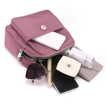 Carica l&#39;immagine nel visualizzatore di Gallery, Fashion Designer Shoulder Bag Women Multi Pocket Oblique Straddle Bag New Nylon Waterproof Small Bag