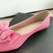 Cargar imagen en el visor de la galería, Pink Women Flats Wedding Shoes Pointed Casual Shoes Slip on Bowknot Ballet Shoes Size 33-43