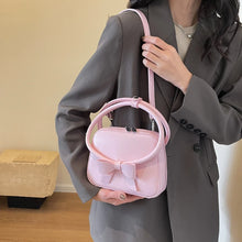 画像をギャラリービューアに読み込む, PU Leather Small Crossbody Bag for Women Fashion Bow Shoulder Bag x211