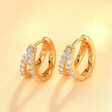 Load image into Gallery viewer, Fashion Cubic Zirconia Woman Hoop Earrings Daily Wear Jewelry he168 - www.eufashionbags.com