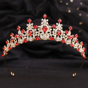 Fashion Forest Crystal Small Crown For Women Hair Jewelry bc51 - www.eufashionbags.com