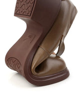 Cargar imagen en el visor de la galería, Spring Genuine Leather Women Pumps Round Toe Platform High Heel Shoes x12