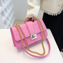 Load image into Gallery viewer, New Autumn Stone Prints Bag Chain Square Handbags Messenger Bags Luxury Crossbody Bags for Women