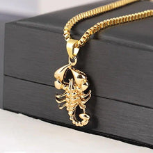 Laden Sie das Bild in den Galerie-Viewer, Fashion Scorpion Pendant Necklace Women/Men Metallic Style Jewelry hn07 - www.eufashionbags.com
