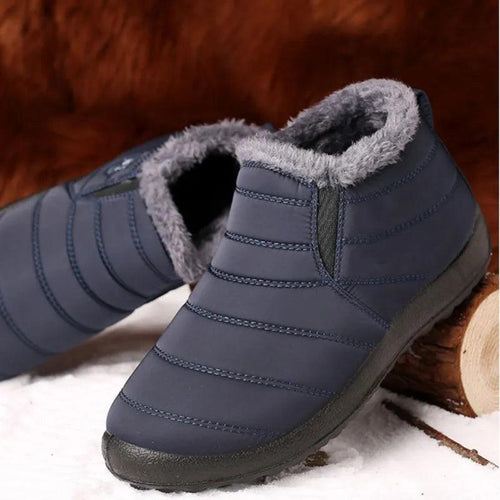 Snow Men Boots Casual Shoes Outdoor Men's Winter Sneakers Platform Shoes - www.eufashionbags.com
