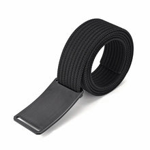 Cargar imagen en el visor de la galería, Classic Man Knitted Canvas Tactical Belt For Men High Quality 1.5 Inch Nylon Strap