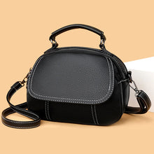 画像をギャラリービューアに読み込む, Luxury Double Zipper Women Shoulder Bags Soft PU Leather Phone Crossbody Bag Purse Clutch Shell Messenger Bag