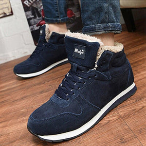 Fashion Men's Winter Boots Ankle Boots Snow Casual Sneakers Shoes - www.eufashionbags.com
