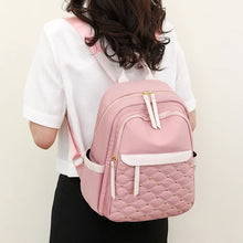 画像をギャラリービューアに読み込む, Fashion Anti-theft Women Rivet Backpacks Nylon Shoulder Bags for Teenager Girls Large School Bag Casual Travel Backpack