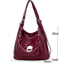 Cargar imagen en el visor de la galería, Luxury Handbags Women Bags Designer Large Capacity Crossbody Bags For Women 2024 New Shoulder Bag PU Leather Handbag Tote Bag