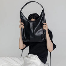 画像をギャラリービューアに読み込む, Trendy New Women Shoulder Bag Soft Leather Totes Handbag Daily Large Capacity Shopping Bag Pouch