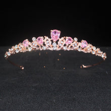 Load image into Gallery viewer, Luxury Crystal Tiara Crown For Women Headpiece Rhinestone Hair Jewelry dc20 - www.eufashionbags.com