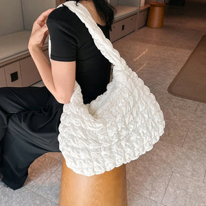 Large Casual Nylon Shoulder Bags Fashion Women Cotton Handbag Tote Purse a132