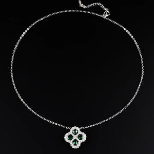 Four-leaf Clover Necklace for Women Valentine's Day Gift Jewelry n10