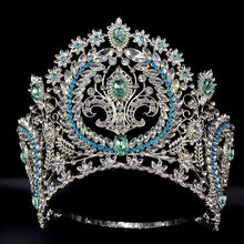 Carica l&#39;immagine nel visualizzatore di Gallery, Luxury Miss Teen Earth Pageant Big Crown Adjustable Headband y100