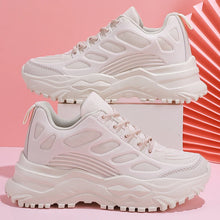 画像をギャラリービューアに読み込む, Women Chunky Sneakers Vulcanize Shoes Plus Size 35-45 Couple Platform Running Sneakers
