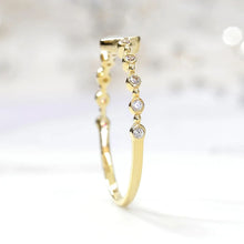 Cargar imagen en el visor de la galería, Chic Heart Rings for Women Minimalist Wedding Band Accessories Proposal Engagement Ring