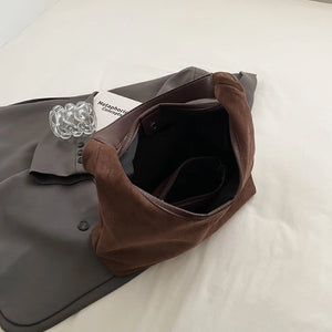 Fashion Nubuck Leather Shoulder Bag for Women Winter Fashion Hobo Bag z50