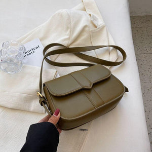 Vintage Small PU Leather Flap Shoulder Bags for Women l24 - www.eufashionbags.com