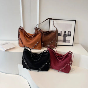 Winter Fashion Shoulder Bags for Women PU Leather Casual Handbag a156