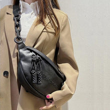 Laden Sie das Bild in den Galerie-Viewer, Women Chest Bag leather Shoulder Bags Waist Pack fanny packs - www.eufashionbags.com