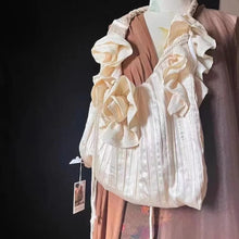 Laden Sie das Bild in den Galerie-Viewer, Patchwork Flower Women&#39;s Handbags Y2k Aesthetic Shoulder Bags Casual Chic Fairy Bag Trendy