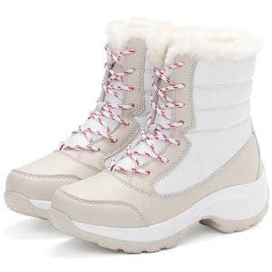 Winter Lightweight Women Boots Ankle Winter Fur Snow Shoes m15 - www.eufashionbags.com