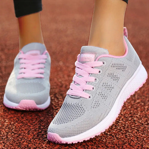 Women Sport Sneaker Breathe Shoes Sports Tennis Athletic Sneakers Casual Shoes