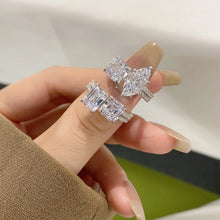 Laden Sie das Bild in den Galerie-Viewer, French Retro S925 Sterling Silver Women Ring Minority Versatile Can Be Stacked Proposal Wedding Jewelry Gift