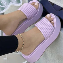 Carica l&#39;immagine nel visualizzatore di Gallery, Women Sandals Platform Sandals With Heels Summer Shoes Women Heels Slippers Zapatos Mujeres Platform Shoes Heeled Sandals