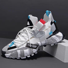 Load image into Gallery viewer, Fashion Men Platform Sneakers Breathable Comfortable Casual Sport Shoes m25 - www.eufashionbags.com