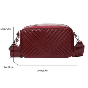 Small Cute PU Leather Box Shoulder Bag Handbags and Purses Designer Women 2024 Fashion Solid Color Crossbody Bag