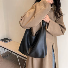 Load image into Gallery viewer, 2 Pcs/set Fashion Women&#39;s Leather Shoulder Bag Large Hobo Handbags Tote Purses s09