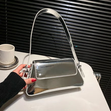 Load image into Gallery viewer, 2023 Brand Luxury Designer Laser Women Armpit Bag Silver Chic Female Shoulder Bags Party Clutches Trend Lady Purses And Handbags