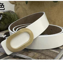 Load image into Gallery viewer, Luxury Needle Hole Adjustable Belt Buckle Fashion Leather Jeans Belts - www.eufashionbags.com