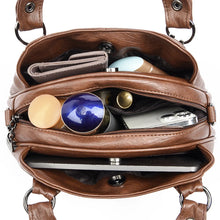 Load image into Gallery viewer, Luxury Handbags Many Pocket Big Crossbody Bags Bags For Women Pu Leather High Capacity Women Bags Designer Handbags