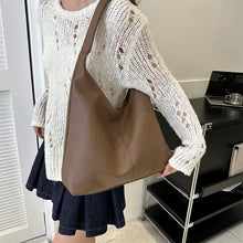 Carica l&#39;immagine nel visualizzatore di Gallery, 2 PCS/SET Fashion Leather Tote Bag for Women Tendy Large Shoulder Bag z90