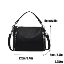 画像をギャラリービューアに読み込む, Luxury Designer Handbag Genuine Leather Shoulder Crossbody Bags High Quality Cowhide Messenger Tote Bag