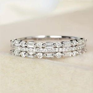 Women Dazzling Zirconia Finger Ring Fashion Versatile Jewelry hr28 - www.eufashionbags.com