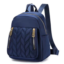 Load image into Gallery viewer, Nylon Travel Backpack Women‘s School Bags for Girls Anti-theft Small Shoulder Bag w112