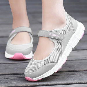 Light Breathable Flat Shoes For Women Comfortable Flats h03