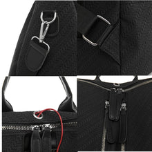 Cargar imagen en el visor de la galería, Fashion Women High Quality Leather Backpacks Travel Shoulder Bag Mochilas Feminina School Bags a73