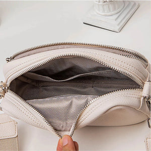 Fashion Women PU Leather Tote Bags Trendy Crossbody Bag w121