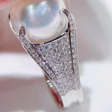Load image into Gallery viewer, Luxury Simulated Pearl Women Rings for Wedding Party Proposal Trendy Jewelry hr18 - www.eufashionbags.com