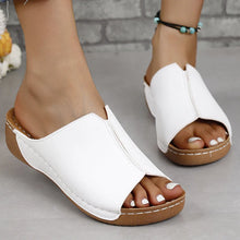 画像をギャラリービューアに読み込む, Women Sandals Wedge Heels Sandals Summer Shoes For Women Indoor Outdoor Slippers