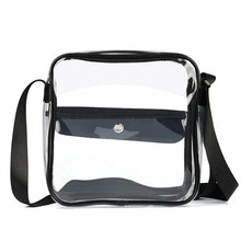 画像をギャラリービューアに読み込む, Women Casual Fashion PVC Transparent Travel Crossbody Shoulder Bag q365