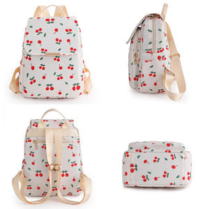 New Luxury Designer Brand Women's Backpack High Quality Nylon Bagpack Large Capacity Female Backpack Travel School Bag Sac A Dos