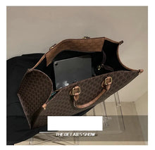 Load image into Gallery viewer, Large Women Tote Handbags Letters Filled Shoulder Bag Clutch Purses r01
