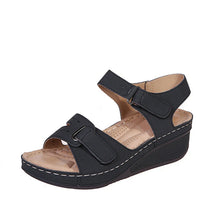 画像をギャラリービューアに読み込む, Sandals Women&#39;s Heels Sandals With Low Platform Summer Shoes For Women Summer Sandals Heeled Footwear Female Wedges Shoes Heel